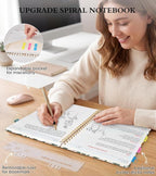 Spiral Notebook Journal 8.5” x 11”, A4 Large Notebooks - Image 5