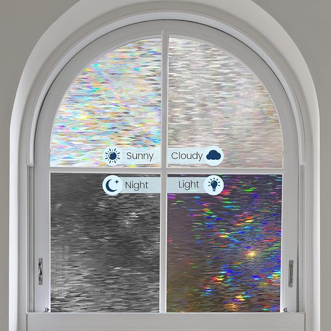 Decorative Stained Glass Window Film, Privacy Film - Image 5