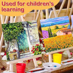 ESRICH 6x6 Canvas for Painting, 24 Pack Canvas Boards Cotton Painting Canvas - Image 5