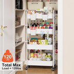 Heavy Duty 4 Tier Rolling Storage Cart Metal - Image 7