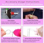 Adjustable Punch Needle Kit for Adults Beginners, 2.2mm/2.5mm/3.5mm/5mm Punch - Image 7