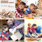 12 Pack Basswood Sheets 9"x12"x1/13, 2mm Basswood - Image 6