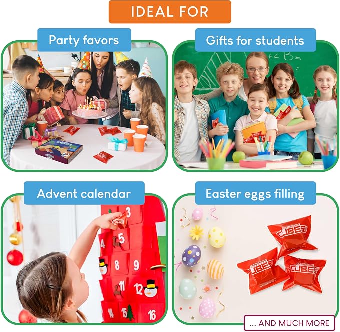 BONNYCO Brain Teaser Puzzles Cubes Kids Party Favors Pack 30. Pinata Goodie - Image 9