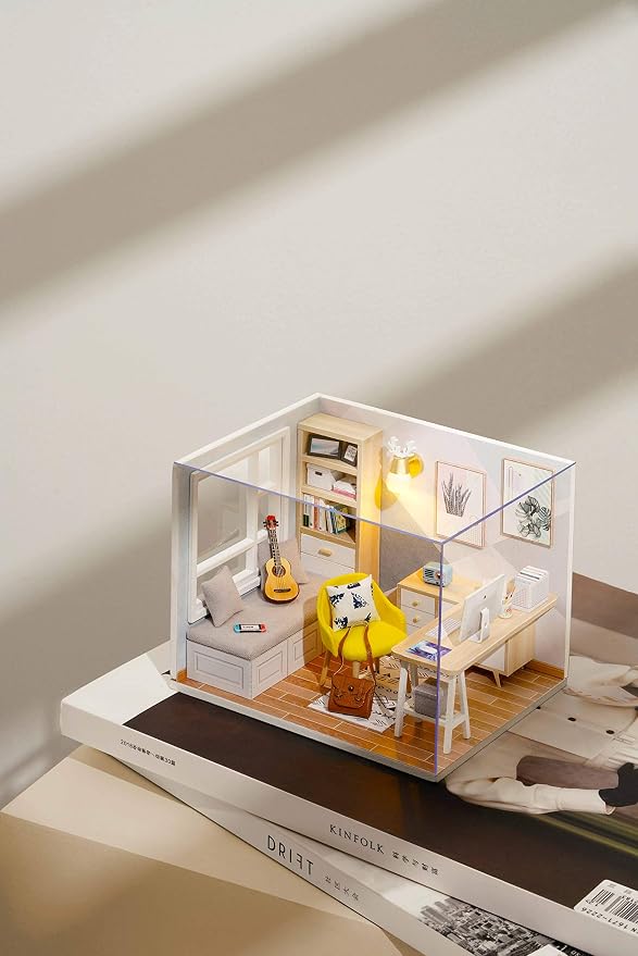 CUTEROOM DIY Doll Room Miniature Furniture Wooden House Kit - Image 7