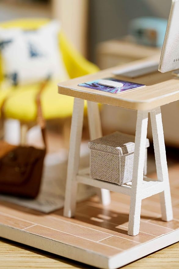 CUTEROOM DIY Doll Room Miniature Furniture Wooden House Kit - Image 6