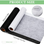 Lightweight Interfacing Fabric for Sewing: Iron On Fusible Interfacing | 11.6" - Image 2