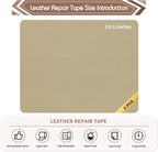 KING MOUNTAIN Leather Repair Patch, 2 Packs 9 x 11 Inches self Adhesive Leather - Image 4