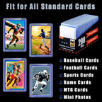 2000 Card Sleeves Toploads for Cards, Premium Standard Size Trading Hard - Image 4