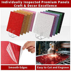 12 x 12 inch Glitter Acrylic Sheets 1/8" Thick - Image 3