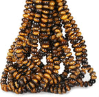 ICAI Beads 5x8mm Natural Beads Rondelle Spacer Loose Beads by CAI+YI+MING