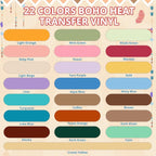 HTVRONT Boho Heat Transfer Vinyl - Image 3