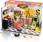 Rowood Miniature House Kit, DIY Miniature Dollhouse Craft Kits by RowoodAssembleArtDecorateLife