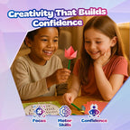 Pinwheel Crafts Flower Origami Kit - Image 4