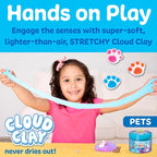 Creativity for Kids Sensory Minis Pets Kit | Cloud Clay Sensory Toy for Kids | - Image 2