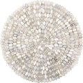 150Pcs Large Hole Beads Spacer Beads White Assorted European Craft Big Beads by BRACELETMAKINGKIT