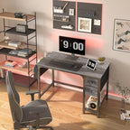 Lufeiya Computer Desk with Fabric Drawers, 40 Inch Gaming Desk - Image 2
