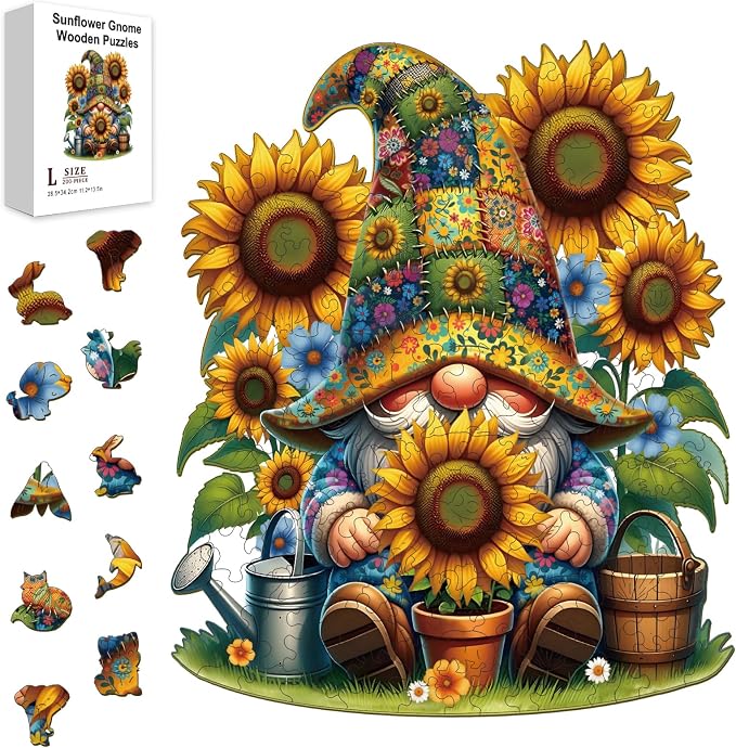 200pcs Wooden Puzzles for Adults Unique Animal Shaped Pieces | Colorful Funny by Unknown
