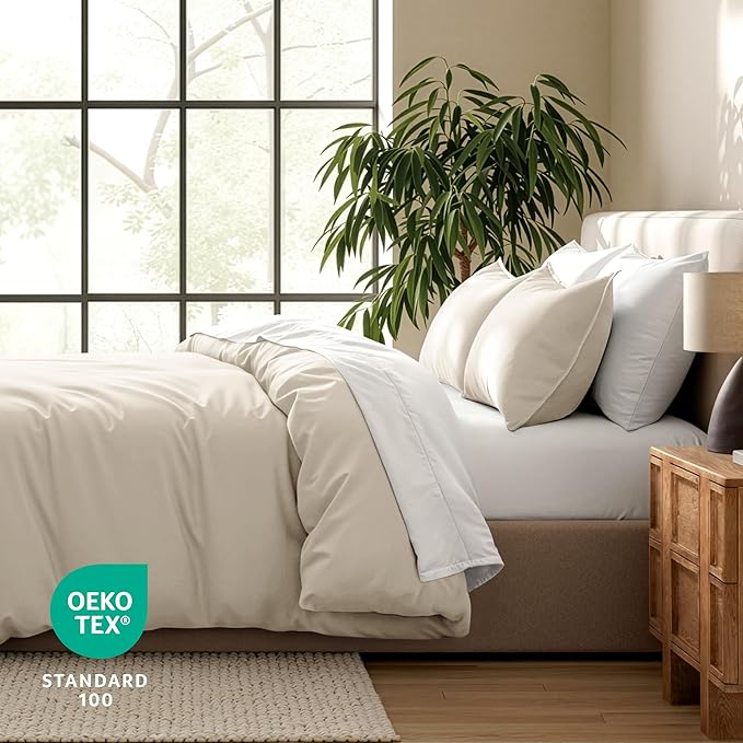 Bare Home Bedding Duvet Cover Queen Size - Image 5