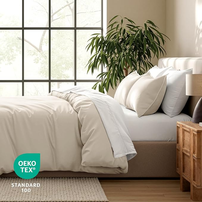 Bare Home Bedding Duvet Cover Oversized King Size - Image 5