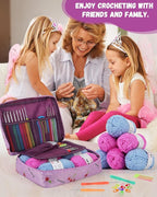 Coopay Crochet Kit for Beginners, Protable Bag, Acrylic Yarn for Crocheting - Image 5