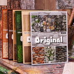 180 Sheets Aesthetic Scrapbook Paper Kit, 4x5.5 Vintage Nature Ephemera - Image 6