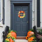 Unfinished Fall Wreaths Wood Crafts to Paint Set of 3, Unfinished Wood Cutouts - Image 4