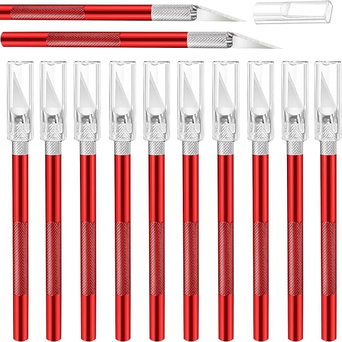 15 Pack Exacto Knife Set, Hobby Knife, Back to School Supplies Craft Knifes Kit by Mudder