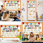 Staff Shout Out Bulletin Board Set Taco Staff Shout Outs Decorations Cute Taco - Image 6