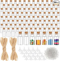 Bokon 100 Packs Mini Plastic Bottles by Bokon