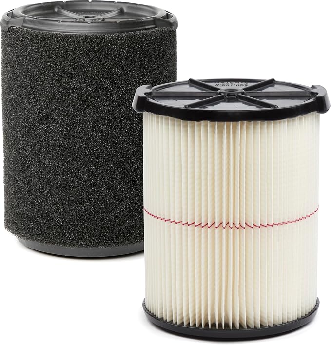 CRAFTSMAN CMXZVBE38779 Genuine 5-20 Gal. General and Wet Debris Vac Filters by CRAFTSMAN