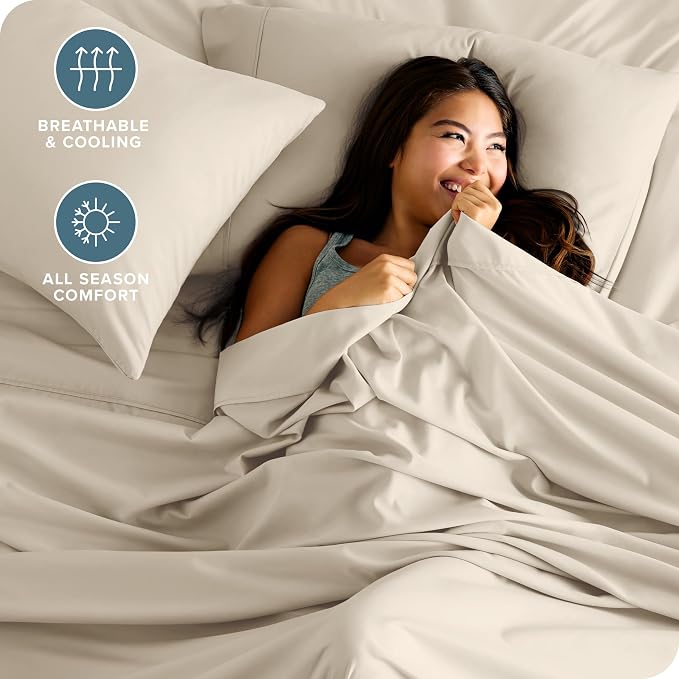 Bare Home Split King Sheet Set - Image 4