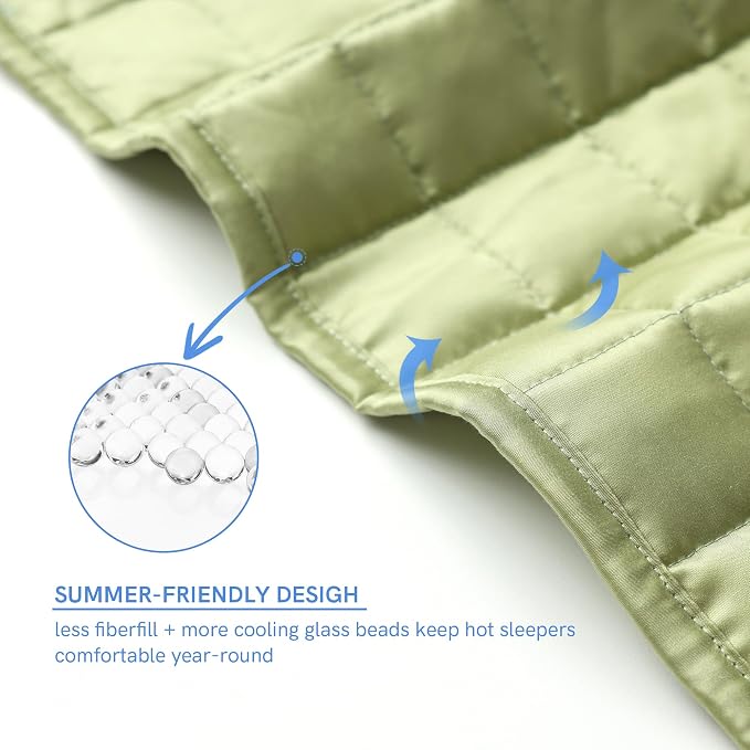 YnM King Size Cooling Weighted Blanket - Image 5