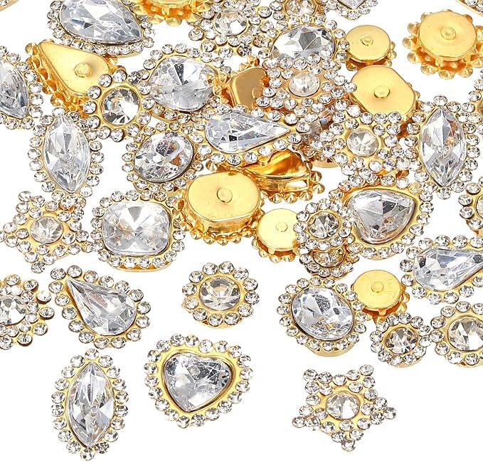 PATIKIL Sew on Rhinestones Crystals by PATIKIL