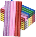 Manarty Glitter Color Hot Glue Stick, Adhesive EVA Glue Sticks Standard by Manarty