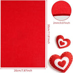 NEBURORA 12 Pcs 2mm Thick Stiff Felt Sheets - Image 3
