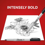 Sharpie Permanent Markers, Ultra Fine Point, Office Supplies - Image 3