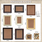 Qunclay 10 Pack Vintage Picture Frames - Image 2