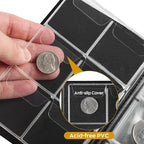 Uncle Paul Red Coin Album Coin Holder Coin Collection Book - Image 4
