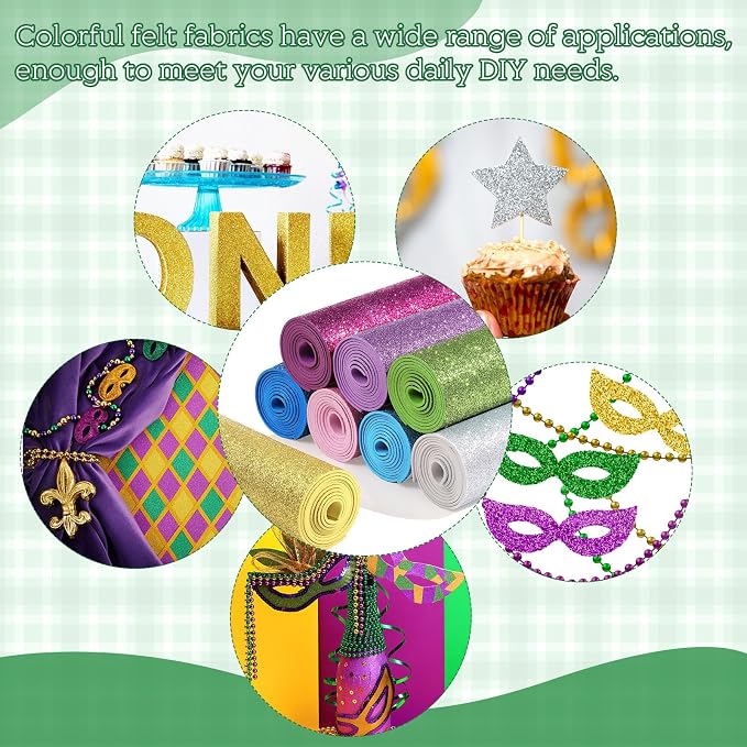 Fainne 8 Pcs Craft Foam Sheet Roll - Image 6