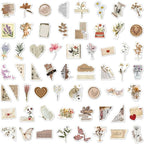 120Pcs Vintage Aesthetic Stickers - Image 5