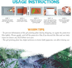 Vollence 6" X 6" Reusable Gel Monoprinting Plate Reusable Art Plate - Image 5