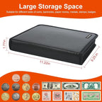 Coin Collection Book Holder for Collectors, 520 Pockets Fireproof Coins - Image 3