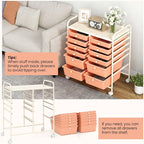 BECOMFORT 12-Drawer Rolling Cart - Image 4