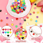 MARFOREVER 120 Pcs Heart Charms - Image 3