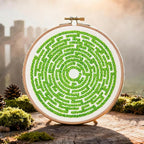 Maze Embroidery Kits for Beginners Adults Funny Hand Embroidery Art Kits - Image 5