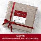 Mellanni Split King Sheets Set - Image 7