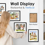 FIXSMITH 8.5x11 Picture Frame Bulk-6 Pack, Photo Frame - Image 5
