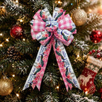 2.5 Inch Christmas Wired Ribbon, 2 Rolls, Be a Peacock in a World Full of Ducks - Image 7