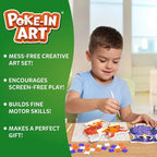 Skillmatics Poke-in Art – Animals, Mess-Free DIY Wood Craft Kit - Image 2