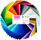 63 Colors Oracal 651 Permanent Outdoor Adhesive Vinyl Sampler Pack by Orafol
